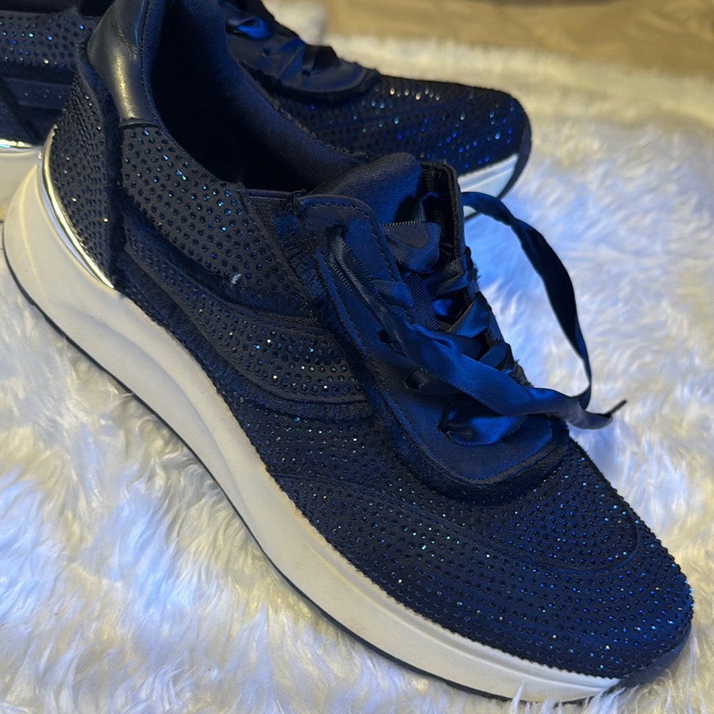 Women's Navy Sneakers